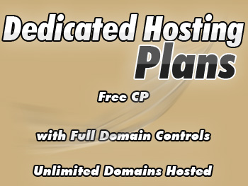 Modestly priced dedicated web hosting service